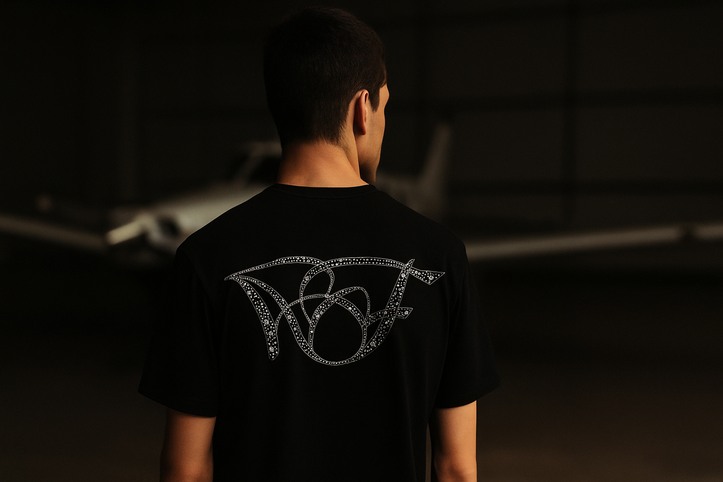 Black Onyx Ala Fina Tee – Rhinestone Edition